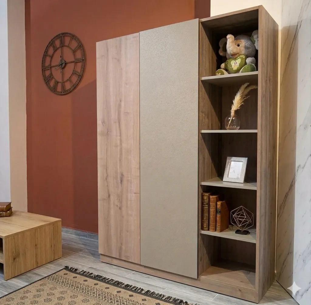 [ARMWR-DUNA-vert] Armoire 210x120 cm DUNA (DUNA Vert)