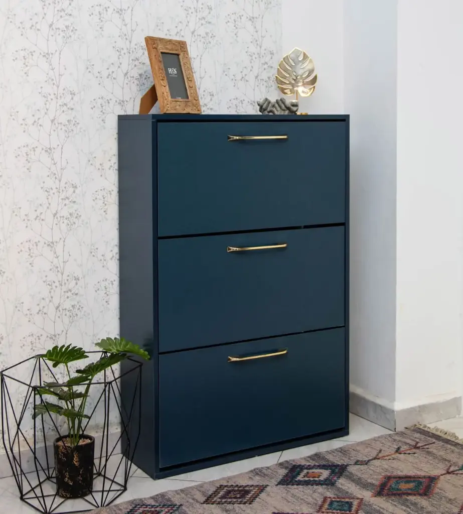 Meuble à chaussure 80 (bleu)